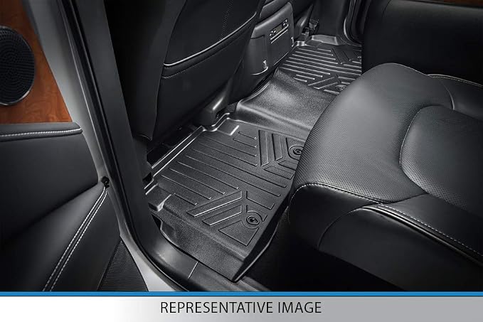 SMARTLINER Custom Fit Floor Mats 2 Row Liner Set - Image 4