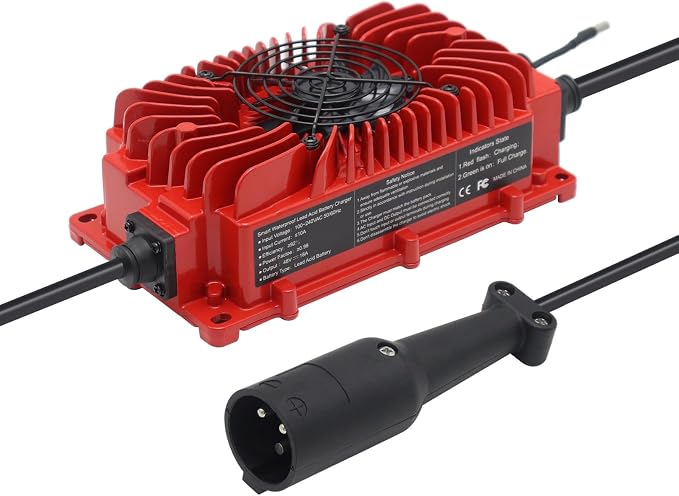 18 AMP 48 Volts Replacement Golf Cart Battery Charger by eseegoo