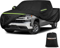 for Chevy Silverado 1500 Crew Cab 6.6 ft. Bed Truck Cover, Waterproof All by BIGACOVER