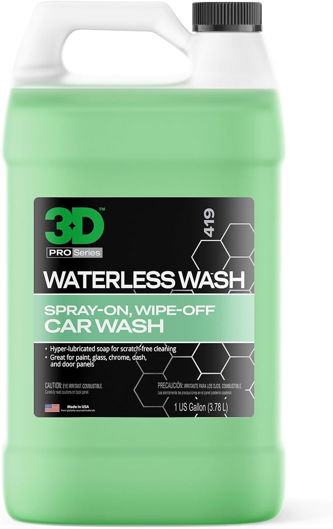 3D Waterless Car Wash by 3DCarCare