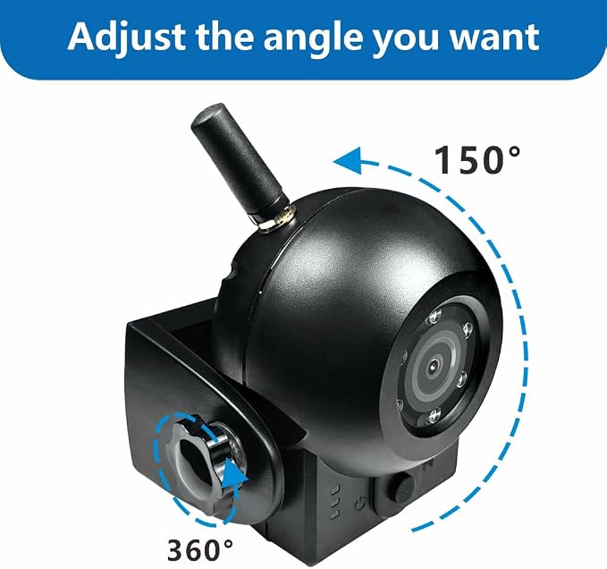 720P WiFi Backup Camera-Wireless Magnetic Reversing Camera - Image 5