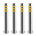 Stainless Steel Parking Bollards by Unknown