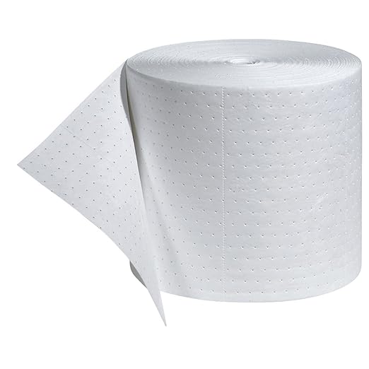 PIG Oil Mat - Oil-Only Absorbent Mat Roll - 1 Roll - 15" x 150' Roll - Absorbs by NewPig