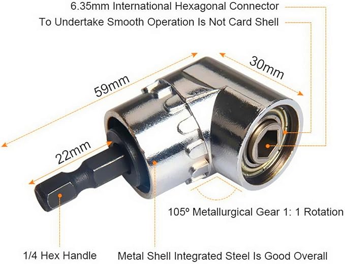 Impact Grade Power Hand Tools Driver Sockets Adapter Extension Set - Image 5
