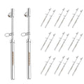 GODESON Dual Head Tire Pressure Gauge, Heavy Duty Pen Tire Gauge Range by GODESON