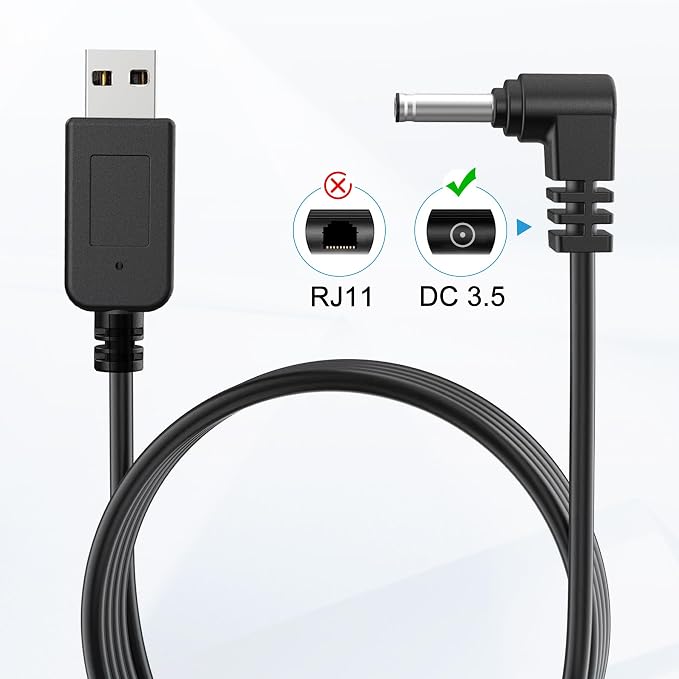 Radar Detector Cable, USB to DC3.5 Plug Cable, Replacement Radar Detectors - Image 4