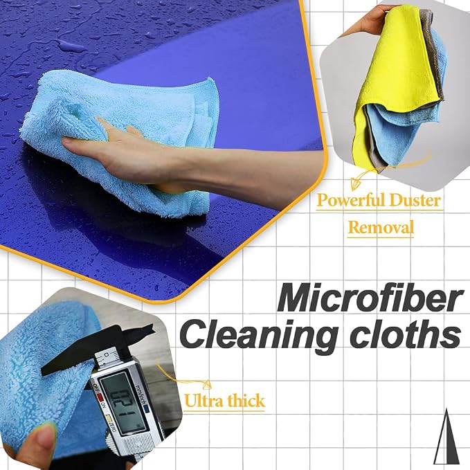 Microfiber Wash，Car Drying Towel, Extra Soft, Reusable and Durable, Car Drying - Image 4