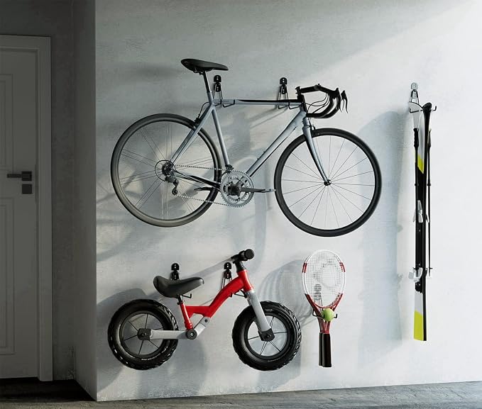 Garage Hooks, Large 2-Pack Shed Storage Hanger 11.8" Long Heavy Duty Wall Mount - Image 4