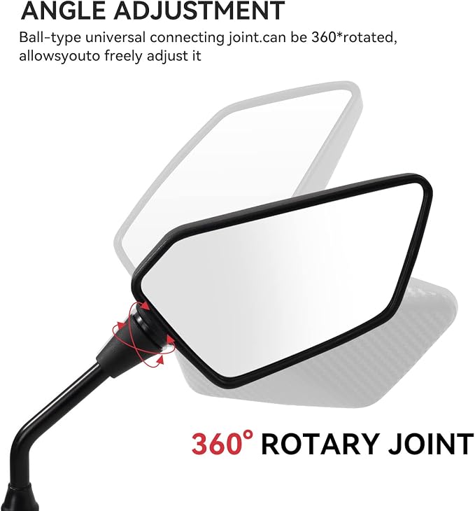 ATV Mirror, Side Rearview Mirrors - Image 5