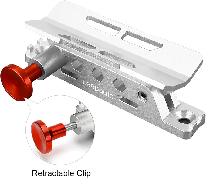 Vehicle Fire Extinguisher Mount Bracket, Aluminum Adjustable Quick Release Roll - Image 7