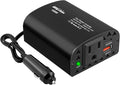 150W Car Power Inverter DC 12V to 110V AC Car Outlet Adapter by Bapdas