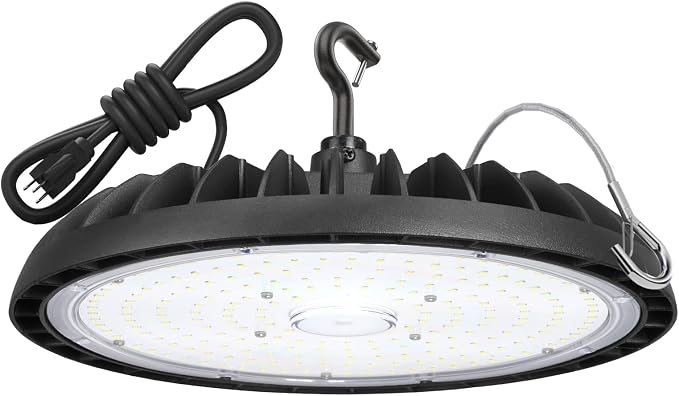 Led High Bay Light 250W, 5000K Bright High Bay Led Lights 37500LM, Durable UFO by DEMILARE
