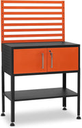 MCombo Metal Workbench for Garage, Adjustable Worktable by MCombo
