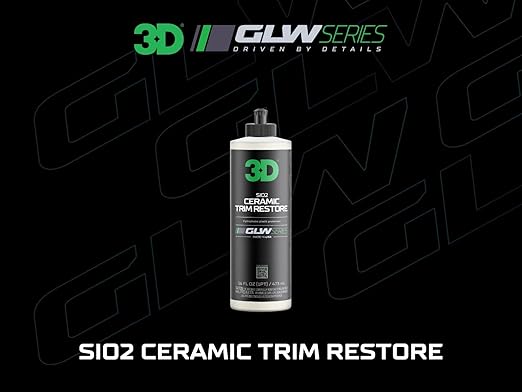3D SiO2 Ceramic Trim Restore, GLW Series | Ultimate Hydrophobic Trim Reviver | - Image 2