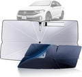 Windshield Sun Shade Umbrella for 2019-2025 Volkswagen VW Jetta Accessories: by HIMUMOY