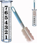 JMBay 7 Inch Plastic Rain Gauge Replacement Tube, Upgrade Freeze Proof Outdoor by JMBay