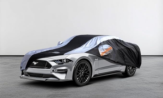 Mustang Car Cover Waterproof All Weather - Image 7