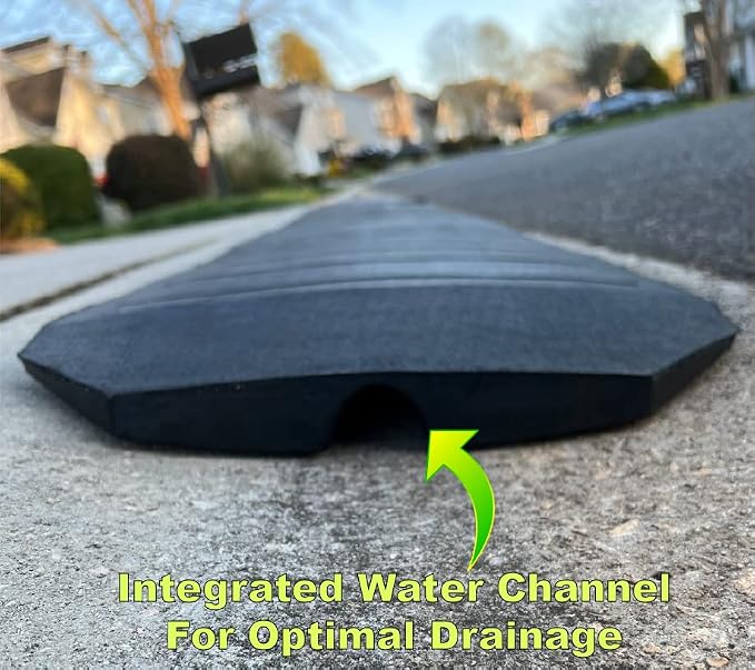 – Driveway Curb Ramps – Low Profile Car Ramps – 3 Piece Expandable Set – Made - Image 4