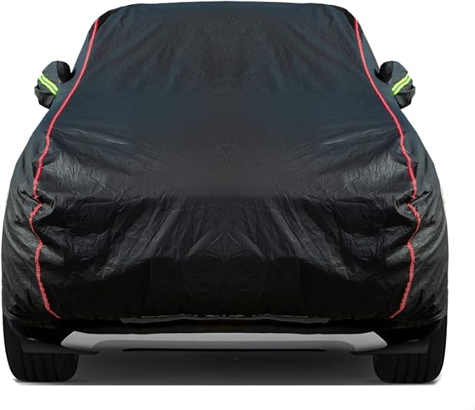 Breathable New Material, Waterproof Car Cover, Locks and Zipper Doors, by QUYDDC