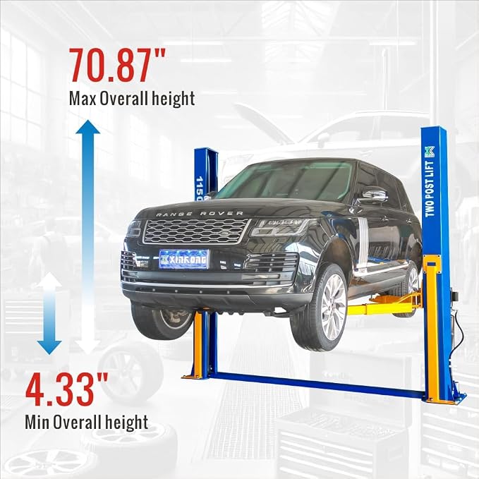 XK-1150 Auto Lift Car Lift Capacity 11500 Lbs Two Post Truck Hoist - Image 4