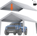 VEVOR Carport Replacement Canopy Cover 10 x 20 ft, Garage Top Tent Shelter Tarp by VEVOR