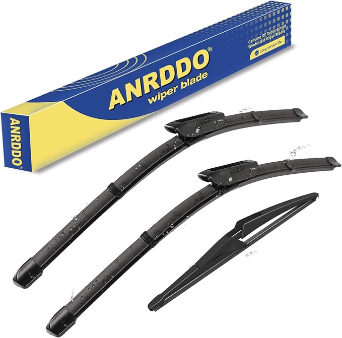 3 Wipers Factory Replacement For Mini Cooper 2013 R56 Original Equipment by ANRDDO