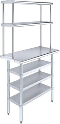 Amgood 18" x 36" Stainless Steel Work Table by AmGood