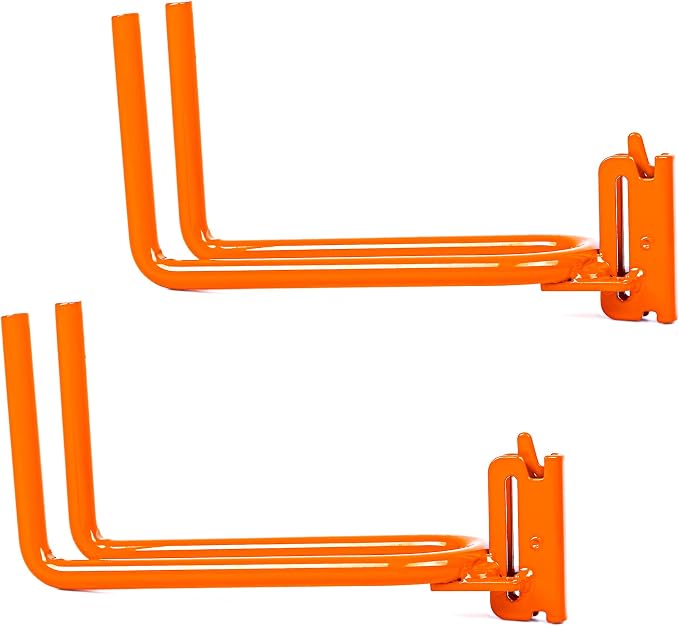2-Pack E-Track Heavy Duty Shovel/Tool Hanger, E Track Hooks by AUTOSwpozo