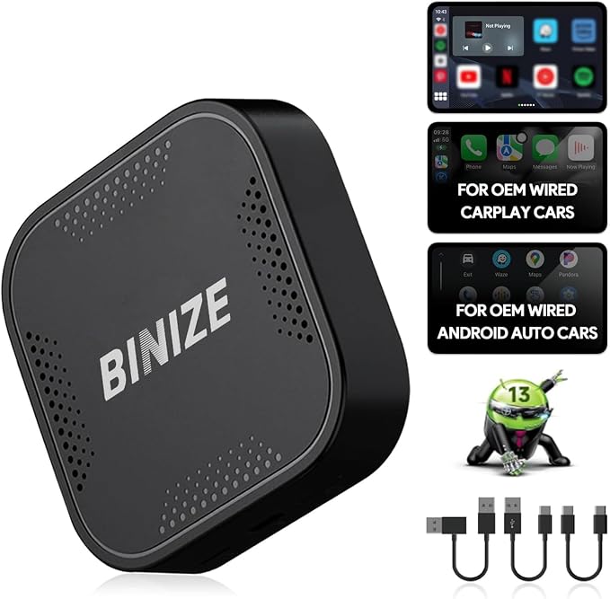 Binize CarPlay AI Box Wireless by BinizeEnrichyourlife