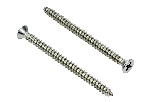 Bolt Dropper #4 x 1-1/4" Stainless Steel Flat Head Phillips Wood Screw by BoltDropper