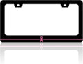 Breast Cancer Awareness License Plate Frame Pink Ribbon License Plate Holder by TINALUIN
