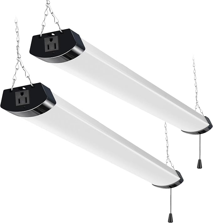 hykolity 4FT 70W LED Shop Light Linkable, 5000K Utility Shop Lights by hykolity
