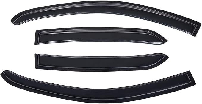 Lightronic Extra Durable Outside-Mount Auto Vent Window Visor, Fit 2013-2022 by Lightronic