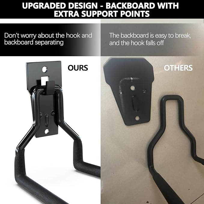 3-H Solid Steel Garden Hose Holder - Image 3