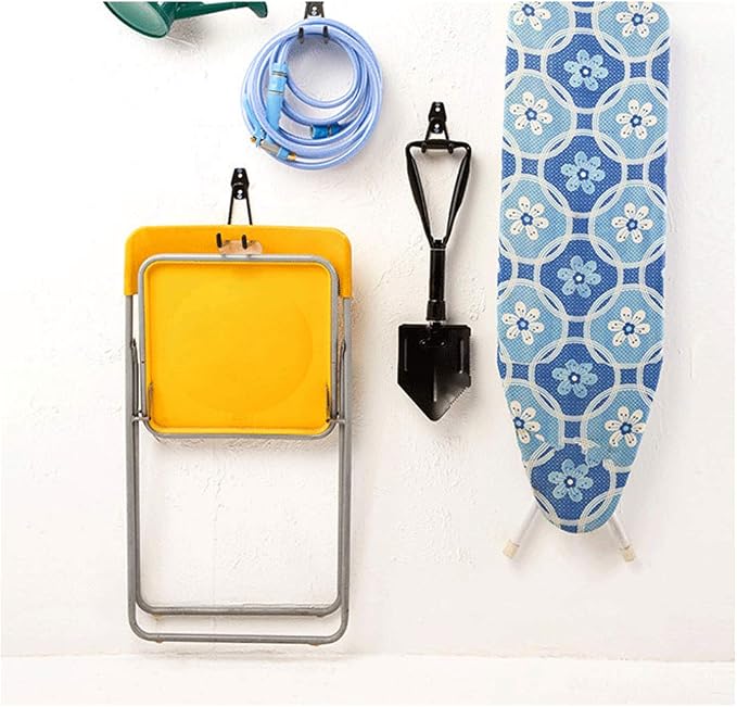 2 Pack Garage Storage Utility Hooks，Garage Garden Tool Organizer，Steel Wall - Image 7