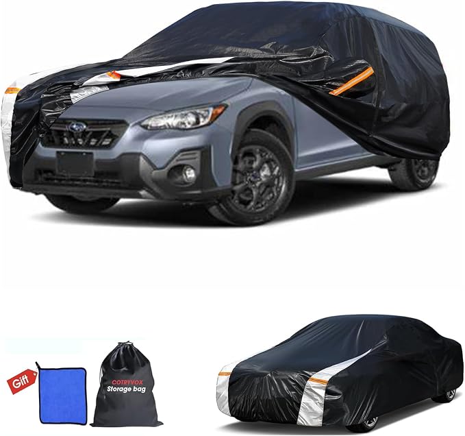 Subaru CrossTrek Car Cover 100% Waterproof All Weather, Gift by FocusonQualityServiceHear