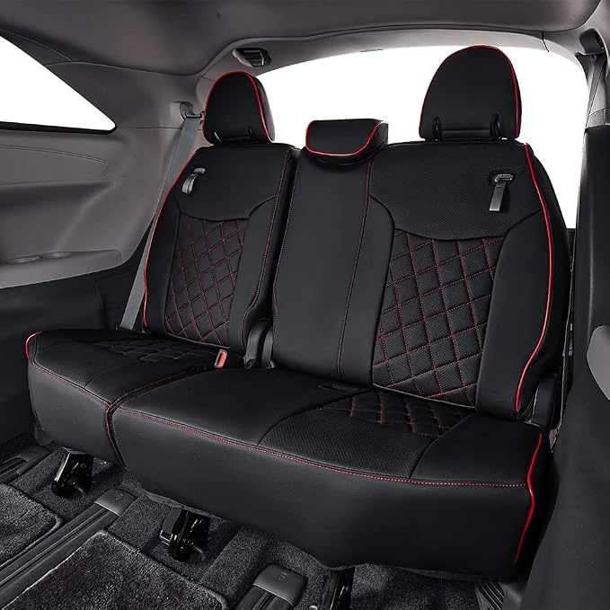 EKR Sienna Seat Covers for 2011-2020 Toyota Sienna LE, XLE Premium 2nd Row - Image 7