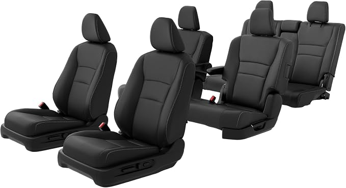 for Honda Pilot Seat Covers, Car Seat Protectors Full Set Custom Fit Pilot Elite - Image 8