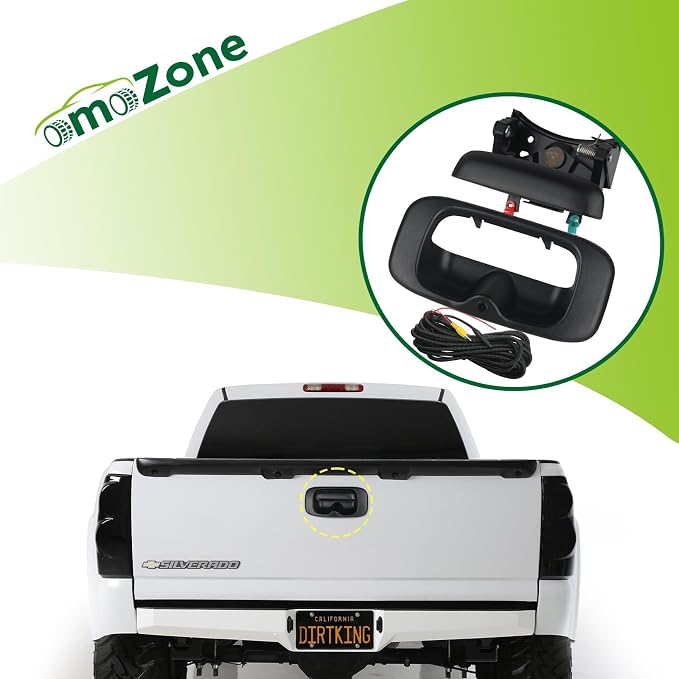 Backup Camera Tailgate Handle Rear View Camera Liftgate Latch Handle Compatible - Image 5
