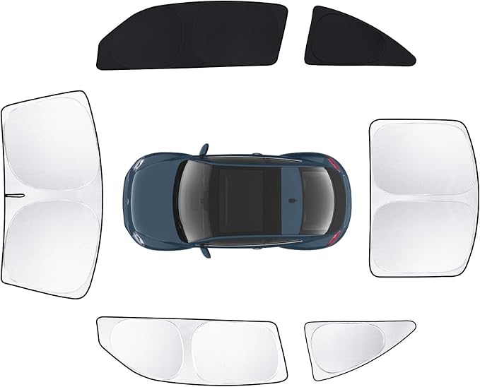 6pcs Car Window Shades for Volkswagen VW Beetle 2012-2019 Accessories, by Unknown