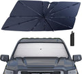Windshield Sun Shade Umbrella for 2010-2025 Dodge RAM 2500/3500 Accessories: by HIMUMOY