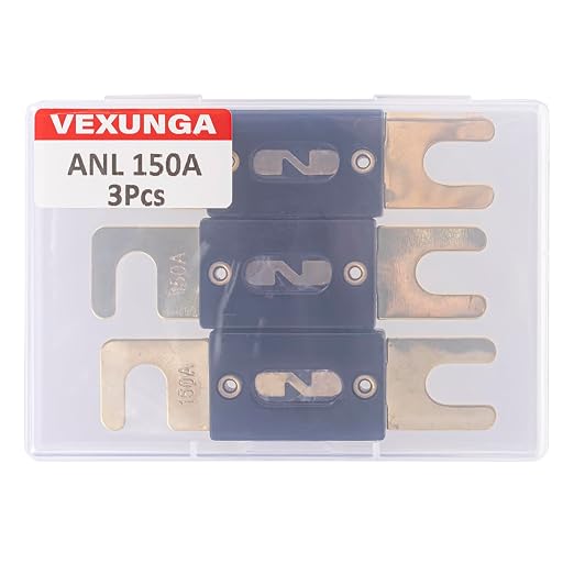 150A ANL Fuse 150 Amp Inline Blade Fuses 32V - Image 5