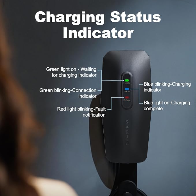 Level 1&2 EV Charger, Electric Vehicle Portable Charger - Image 4
