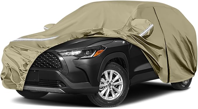Waterproof Car Covers Replace for 2019-2025 Toyota Corolla Cross, Windproof by SPORTULI