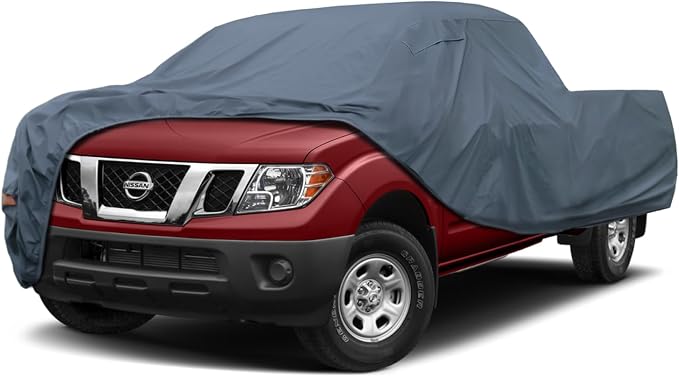 16 Layers Truck Cover Waterproof All Weater, Heavy Duty Outdoor Pickup Truck by GUNHYI