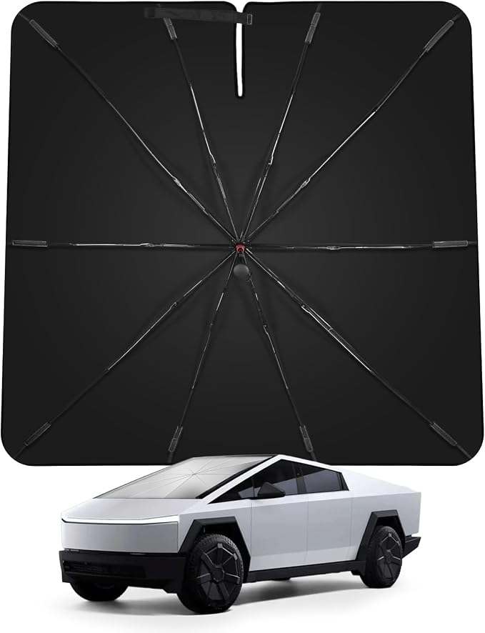 Cybertruck Windshield Sun Shade by FocusonAutomotiveParts