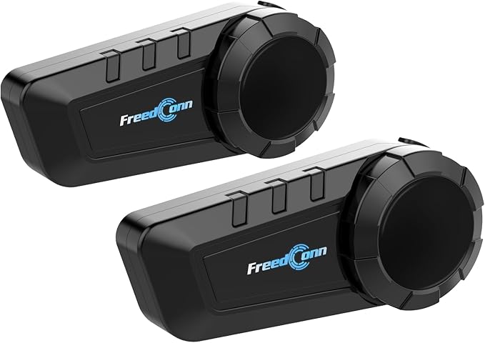 FreedConn KY PRO Motorcycle Helmet Bluetooth Headset, Motorcycle Communication by FreedConn