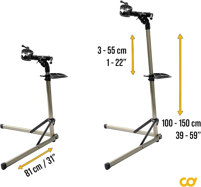 BikeHand Bike Repair Stand | Lightweight & 360 Adjustable Home Bicycle - Image 7
