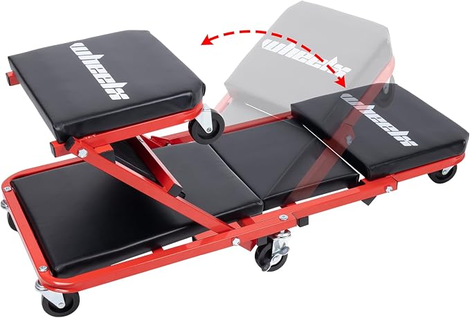 Mechanic Creeper 36 Inches 2-in-1 Z Seat - Image 3