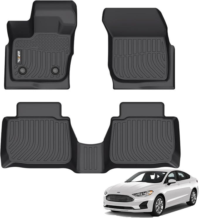 AIPOIL® Floor Mats for 2017-2020 Ford Fusion & Lincoln MKZ | Front & 2nd Row | by AIPOIL